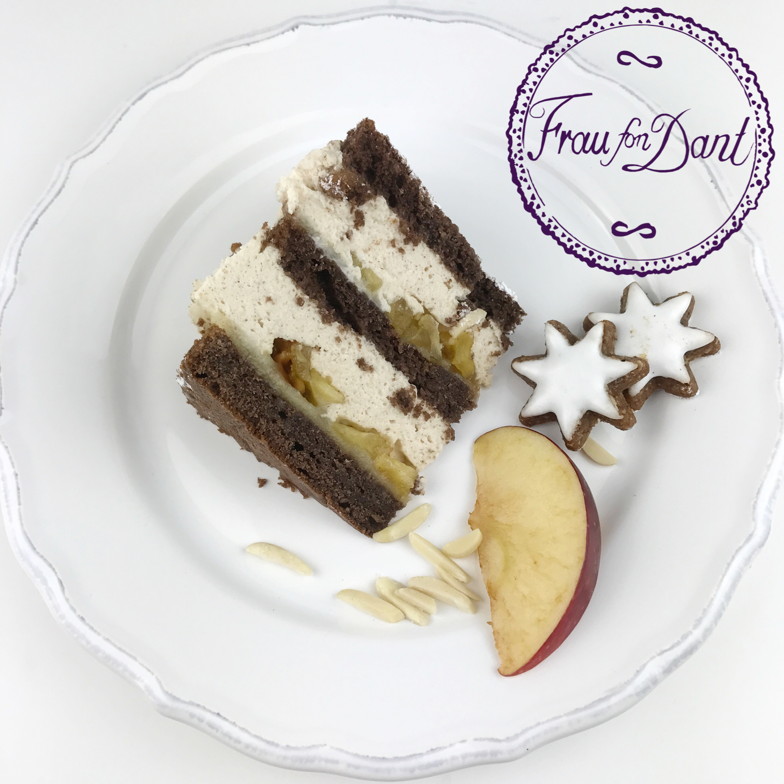 Bratapfeltorte – Frau fon Dant