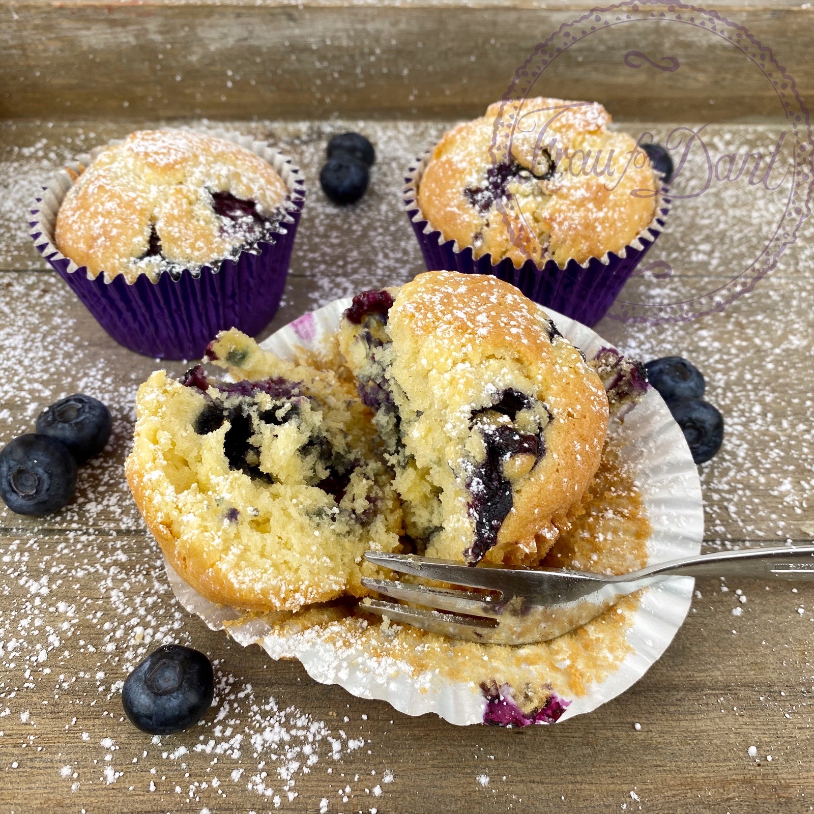 Blaubeer Muffins – Frau fon Dant