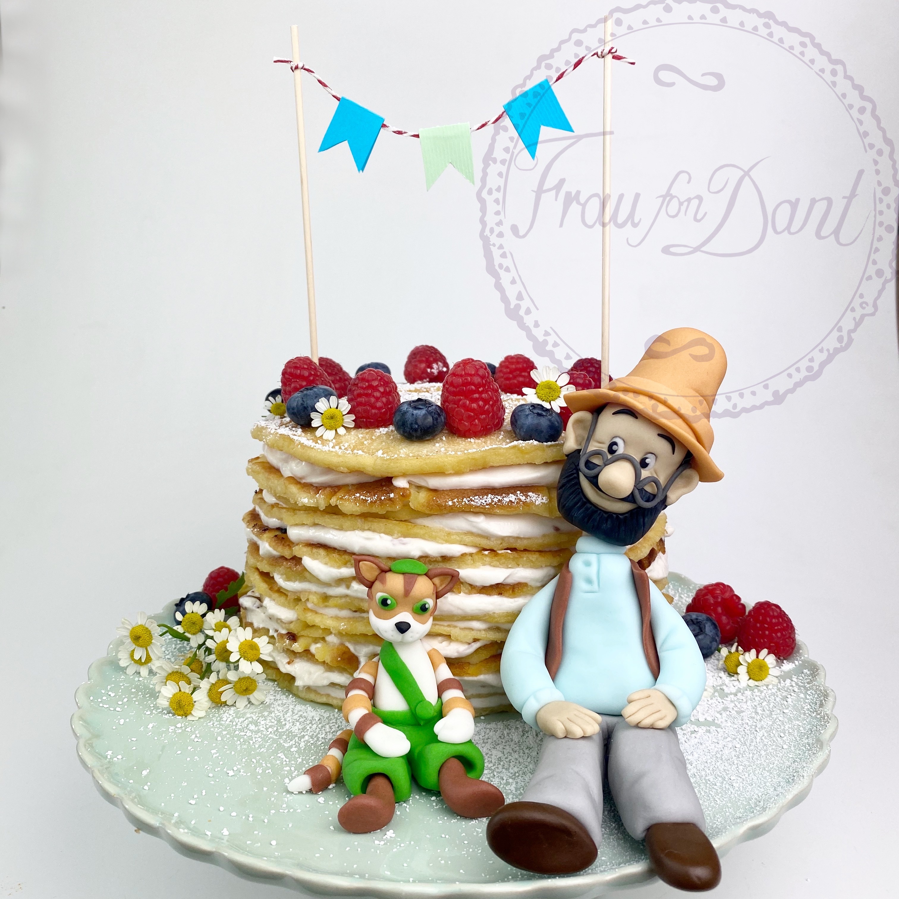 Pettersson und Findus Torte Frau fon Dant